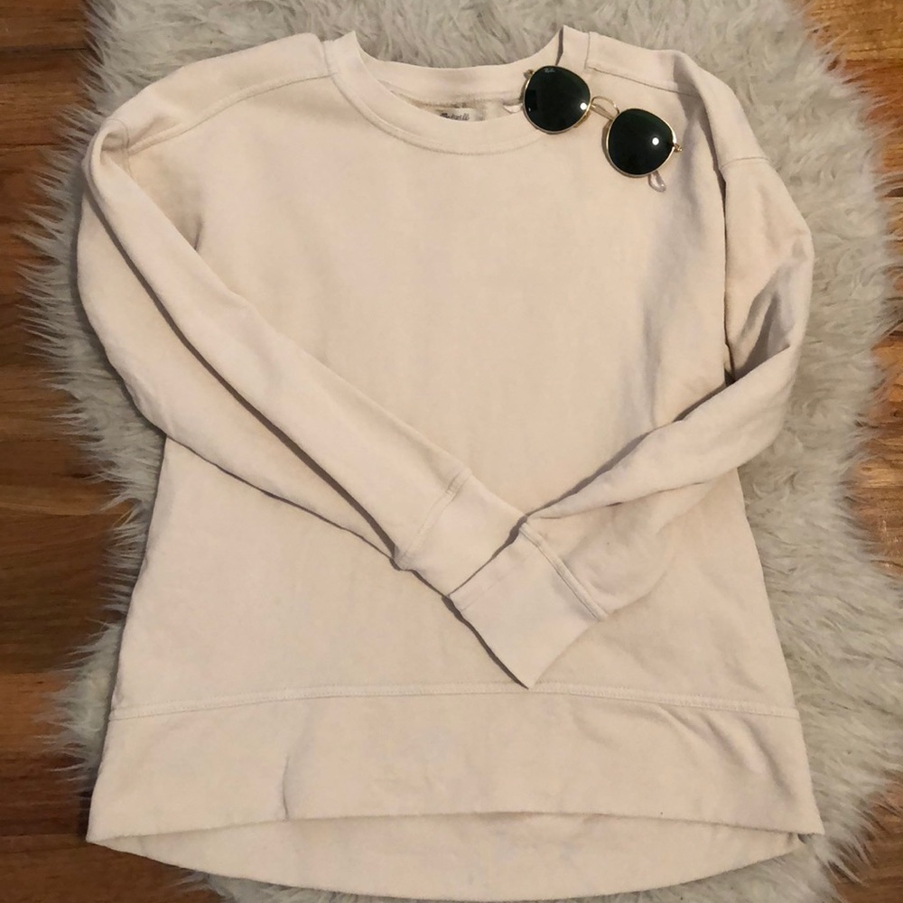 💥SALE , LIKE NEW blush Madewell  sweatshirt
